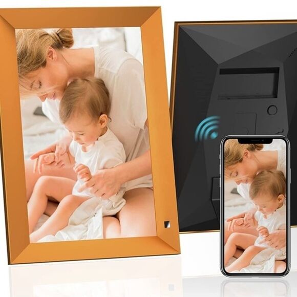 Digital Picture Frame frame10.1 Inch WiFi Smart Digital Photo Motion sensor 32GB - Picture 3 of 5